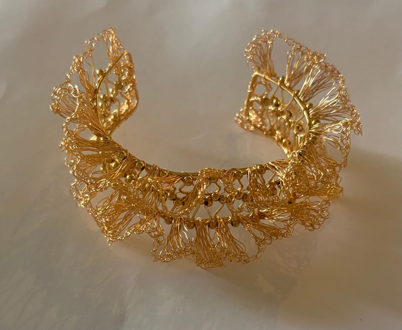 Brazalete crochet # 72
