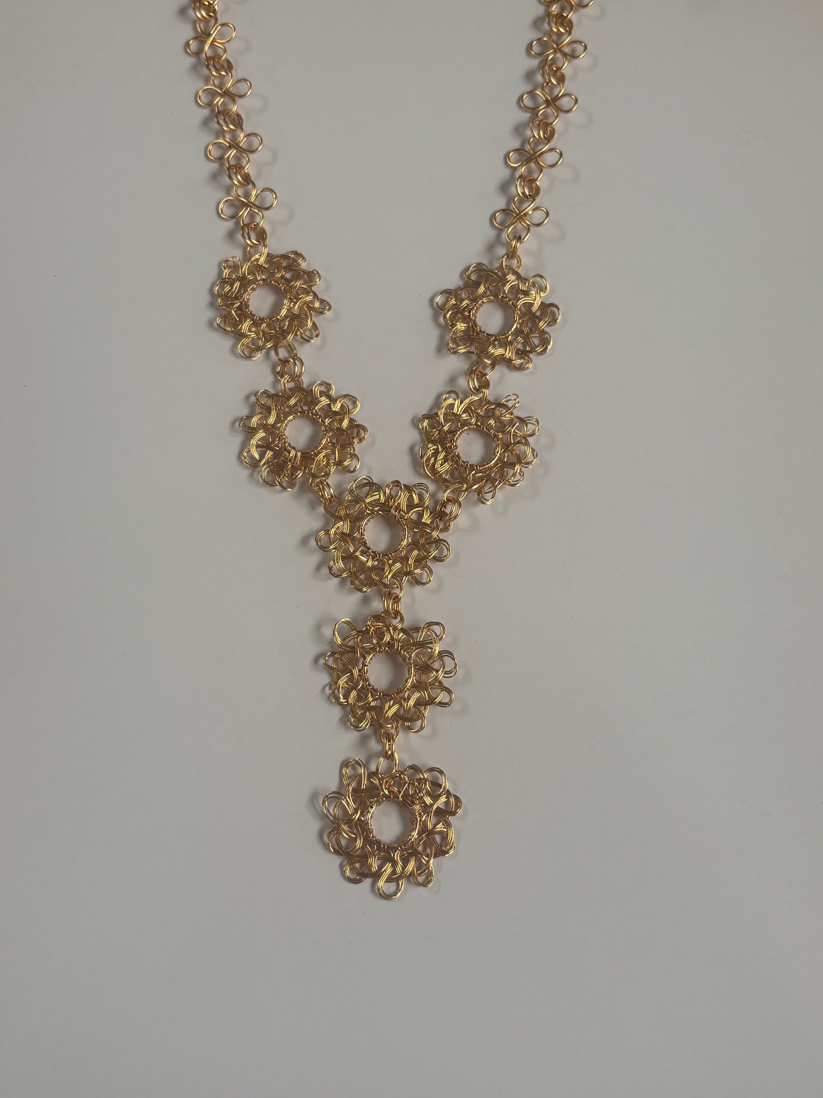 Collar 7 arabesco # 73
