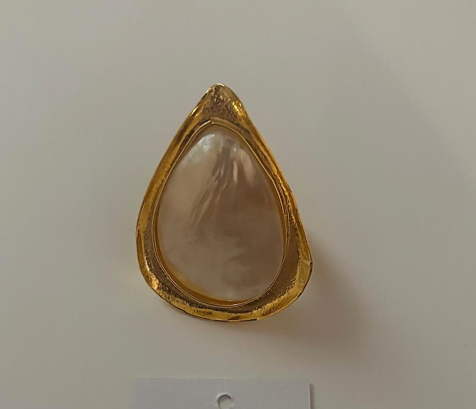 Anillo gota madre perla KPB 4
