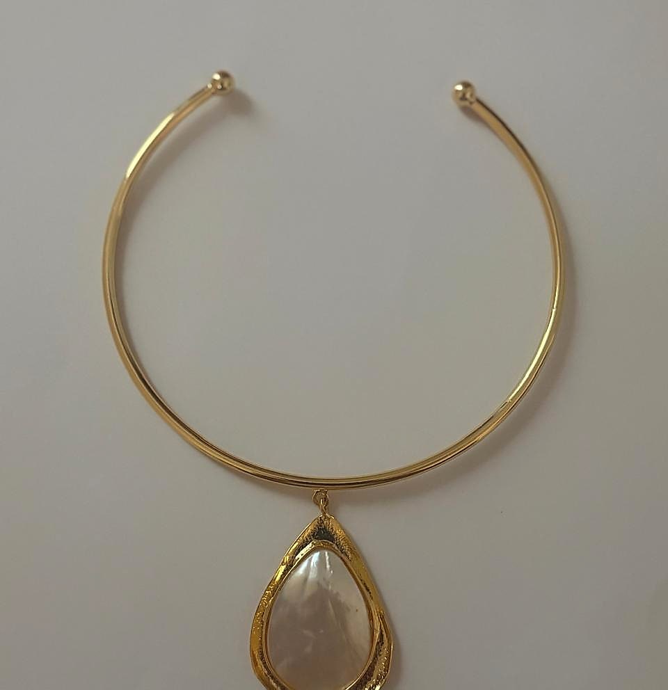 Choker gota madre perla KPB 6
