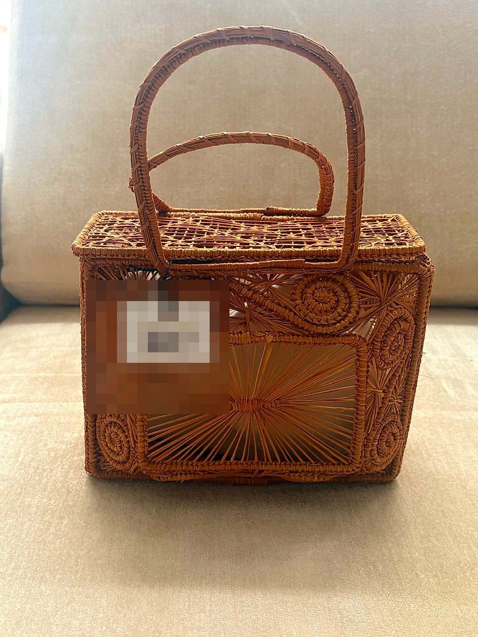 Bolsos Cofre Caracol Crudo