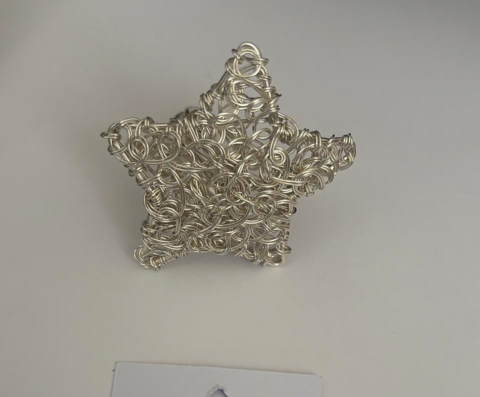 Anillo estrella arabesco # 50 RFF